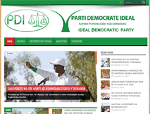 Tablet Screenshot of pdi-rwanda.org